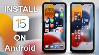 Install IOS 15 on Android - Get IOS 15 Features on Android Phone.