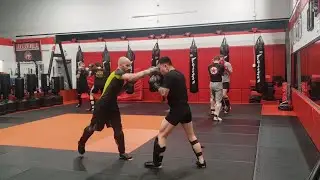 Kickboxing Sparring #fitness #training #fun