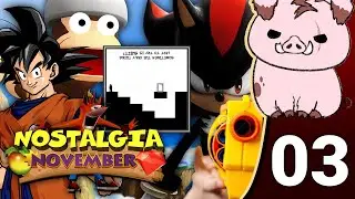 Nostalgia November! - Shadow the Hedgehog, SHIFT (Flash Game), Ape Escape, Dragonball Z Budokai 3