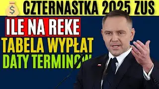 Czternastka 2025: Zobacz ile ZUS da &bdquo;na rękę&rdquo;! Kliknij po tabelę i terminy