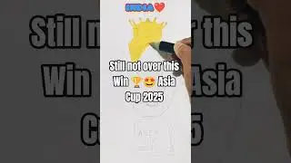 💡Creative Asia Cup 2025 Trophy Drawing| Mandala+Cricket Fusion#cricket#shorts#viral#creative#asiacup