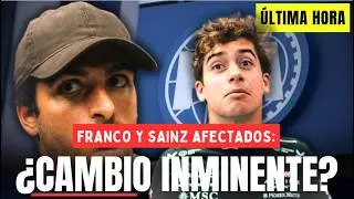 FRANCO COLAPINTO Y CARLOS SAINZ MUY ATENTOS: Ya se dice que la FIA ha tomado una decisi&oacute;n