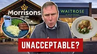 I Review Morrisons vs Waitrose Cafe! Is This Unacceptable?