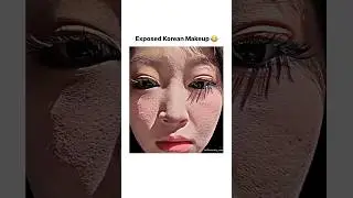 Real Korean Makeup look like this😂 #shorts #korean #koreanmakeup #makeup #brilliancebyrasa #fyp