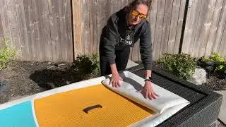 How to roll up your iSUP after Deflation and a few extra tips