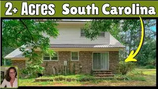 Do you want to Hide? South Carolina House w/2.5 Acres $154k