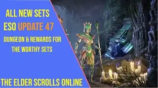 All Update 47 New Armor Sets in ESO and animations!
