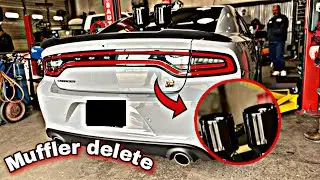5 Inch Exhaust Gloss Tips For My 2021 Dodge Charger Scat Pack 392