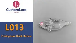 L013 JACKALL TN60 Unpainted Sinking Lipless VIB Fishing Lure Blank