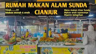 RUMAH MAKAN ALAM SUNDA CIANJUR #WISATA KULINER CIANJUR