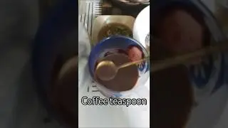 Coffee teaspoon. #coffee #teaspoon