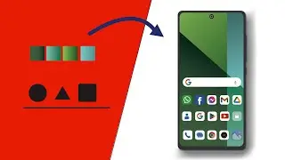 Phone Front screen design in illustrator . Home screen with app Icons #illustrator