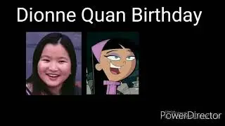 Dionne Quan Birthday