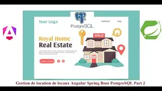 Gestion de location de Locaux Angular Spring Boot PostgreSQL Part 2