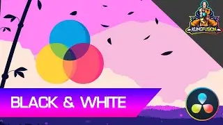 Black & White Look (RGB Mixer) #DaVinci #Resolve