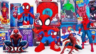 Marvel Spiderman Toys Unboxing Review | Spider Man Car | Spider Man Bow & Arrow | Dino Webs Crawler