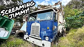 ЗАВЕДЕТСЯ? КРИЧАЩИЙ Джимми 6x6 2-тактный мусоровоз Detroit Diesel