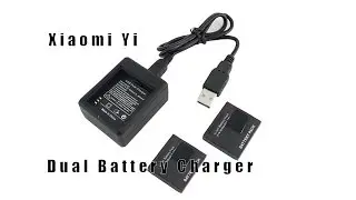 Распаковка Xiaomi Yi Dual Battery Charger (Посылка из Китая)