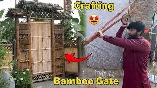 Mini Zoo Bamboo Gate Crafting Start !!! 🤩