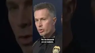 Police give an update following the FSU shooting #shorts