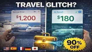 How I Used AI to Find a $2,000 Luxury Trip for $150 (Step-by-Step) ✈️🌍