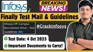 🔥Экзамен на должность системного инженера Infosys отправляется по почте! | Руководство по экзамен...