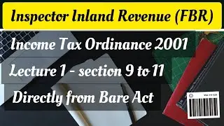 FBR - INCOME TAX ORDINANCE ON FINGERTIPS - LECTURE 1 - QUICK REFRESHER AND LEARNING