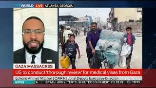 &ldquo;Pure Insanity&rdquo;; Edward Ahmed Mitchell CAIR Slams Gaza Visa Ban On TRT World