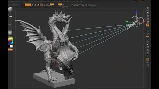 Zbrush 2019 - How to use new Zbrush Camera with 3ds Max (2019 updates)