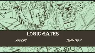 Logic Gates #AND GATE #Truth Table