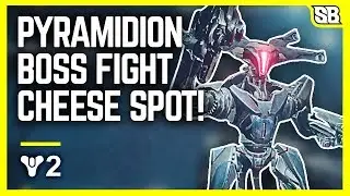 Destiny 2 - PYRAMIDION CHEESE SPOT! - Nightfall/Strike Warlock trick