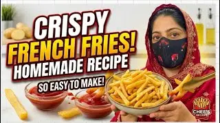Baazar jaise Crispy Fries ghar pe banayen | Perfect Crunchy French Fries Recipe.