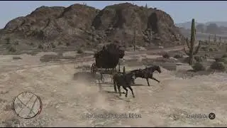 Wrecking West Dickens' Wagon Red Dead Redemption