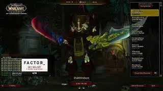 Cenarion Hold rep farm BWL raid later- #Factor75partner -most dishonorable kills on dreamscythe-tang