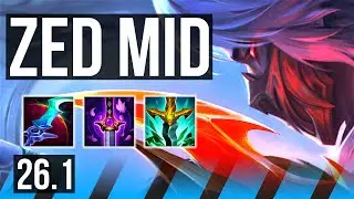 ZED vs MORDEKAISER (MID) | EUNE Grandmaster | 26.1