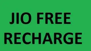 Jio free recharge offer in Corona time
