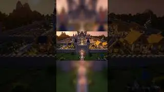 Minecraft beautiful base😍 | beautiful Cinematic Reveal | Steve Dream City #animated #minecraft