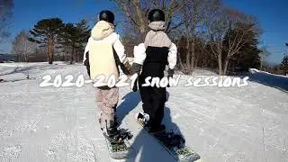 2020‐2021 Snow Sessions!! Yura＆Kokomo（村瀬由徠・村瀬心椛）