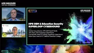HPE Discover Virtual Event - Education in Security