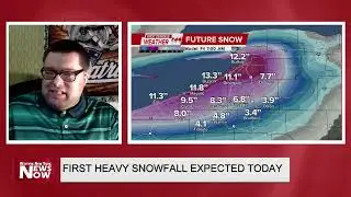 First Major Snowfall Expected