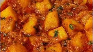 Dhaba Style Aloo Ki Gravy Sabji Recipe - Masaledar Rasedar Aloo Sabzi - Potato Sabji Gravy