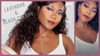 Fall Inspired Lavender & Black Cherry (Full Face Tutorial)