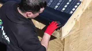 Eaves Ventilation - Rafter Roll Installation