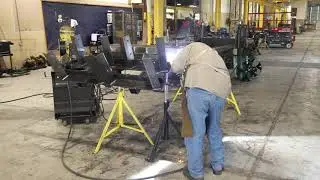 Custom steel manufacturing at FabriTec Structures