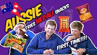 Aussie tries Nepalese snacks  - Mate, these Nepali munchies hit different