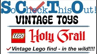 HOLY GRAIL LEGO GARAGE SALE FIND - Vintage Monorail and M-Tron sets - in the wild!