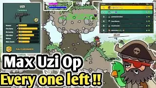 😍Max Dual UZI OP !! | Mini Militia Gameplay | mini militia !!