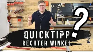 So pr&uuml;ft der Tischler den rechten Winkel #quicktipp #valentinmike