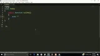 PHP call any class without create object | Scope Resolution Operator oops