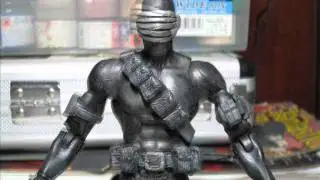 6 inch G.I. JOE snake eyes custom figure